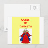 Kanasta Postkarte (Vorne/Hinten)