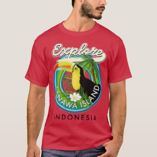 Kanawa Island Indonesia Toucan T-Shirt