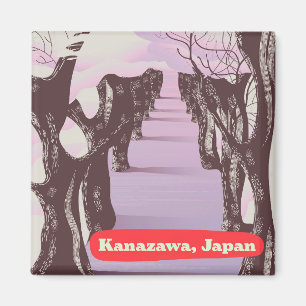 Kanazawa, Japan Blüten Magnet