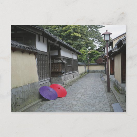 Kanazawa, Präfektur Ishikawa, Japan Postkarte (Vorderseite)