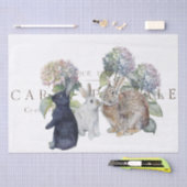 Kanbit Hydrangea Blume Carte Postale Decoupage Seidenpapier (Handwerk)