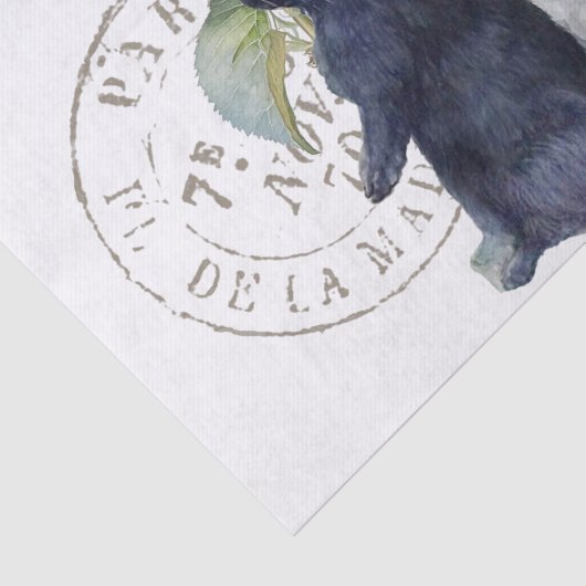 Kanbit Hydrangea Blume Carte Postale Decoupage Seidenpapier (Detail)