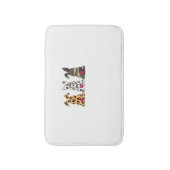 Kanbits Bunnies Leopard Camouflage Happy Oaster Da Badematte (Vorderseite Vertikal)