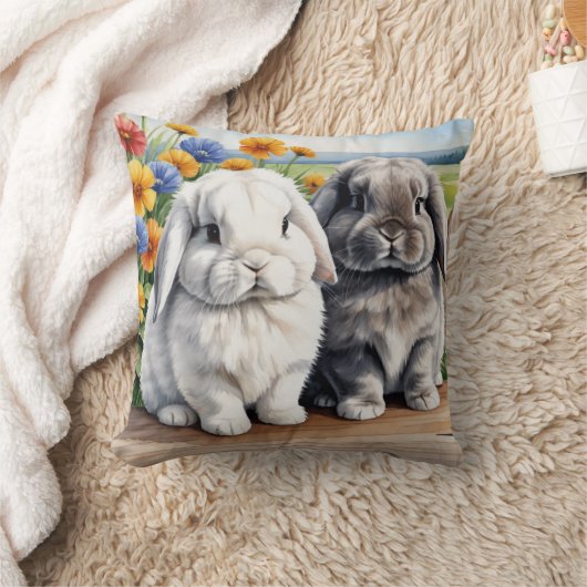 Kanbits Do Speak Lop Oared Bunny Kissen (Decke)