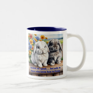 Kanbits Do Speak Lop Oared Bunny Zweifarbige Tasse