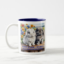 Kanbits Do Speak Lop Oared Bunny Zweifarbige Tasse