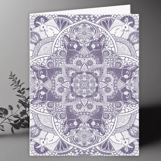 Kanbits Mandala Art Blank Dankeskarte