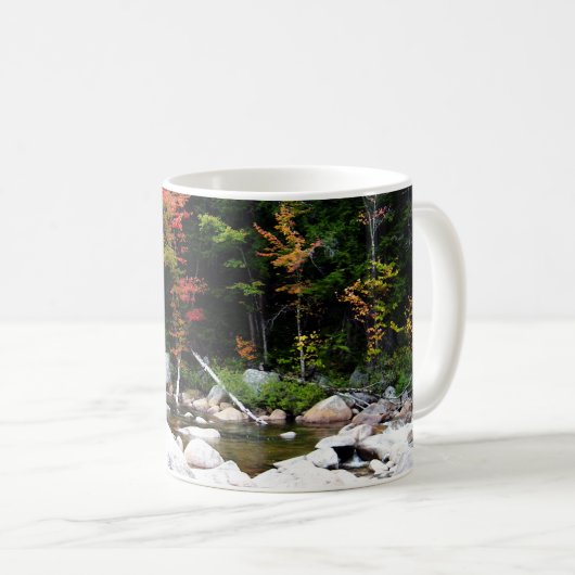 Kancamagus Highway - Herbst Kaffeetasse (VorderseiteRechts)