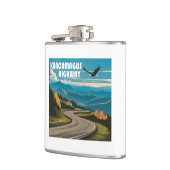 Kancamagus Highway New Hampshire Eagle Flachmann (Links)