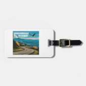 Kancamagus Highway New Hampshire Eagle Gepäckanhänger (Vorderseite horizontal)