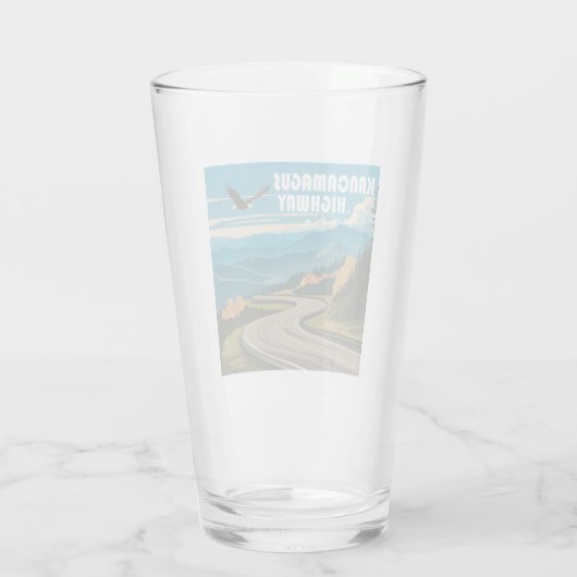 Kancamagus Highway New Hampshire Eagle Glas (Rückseite)