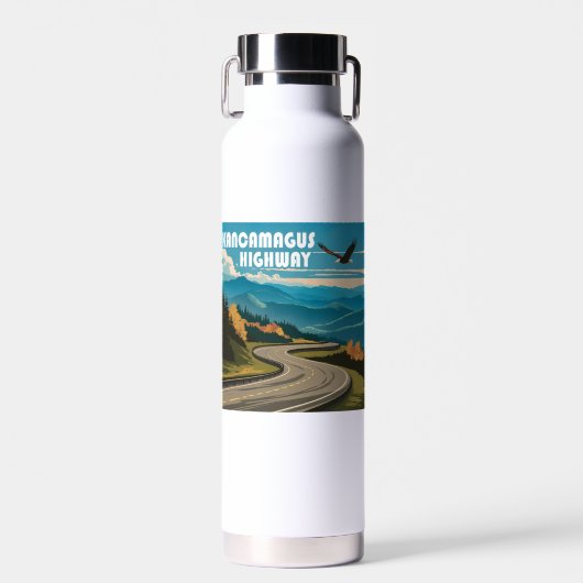 Kancamagus Highway New Hampshire Eagle Trinkflasche (Vorne)