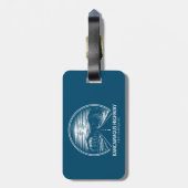 Kancamagus Highway New Hampshire Forest Gepäckanhänger (Rückseite vertikal)