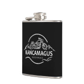 Kancamagus Highway New Hampshire Motorrad Flachmann (Links)