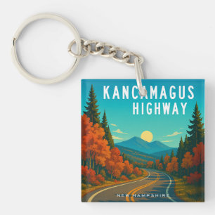 Kancamagus Highway New Hampshire Sunset Schlüsselanhänger