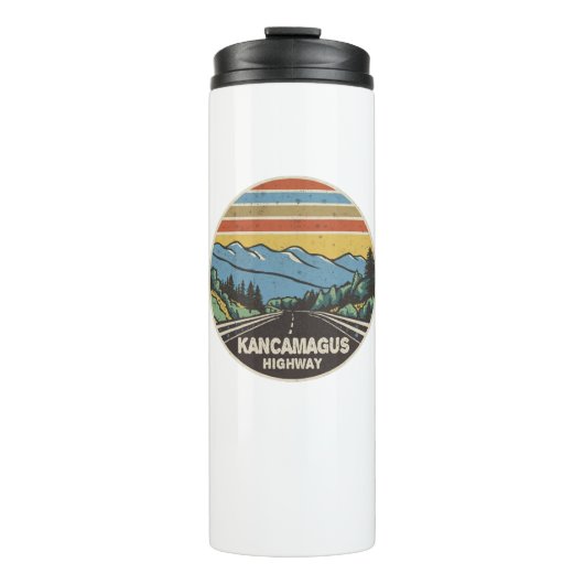Kancamagus Highway New Hampshire Thermosbecher (Vorderseite)