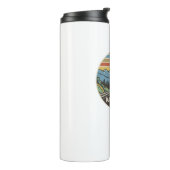 Kancamagus Highway New Hampshire Thermosbecher (Nach links gedreht)