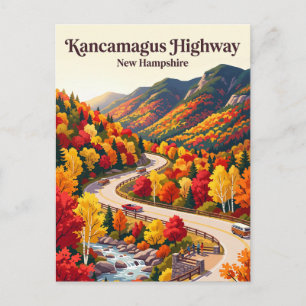 Kancamagus Highway USA Postkarte