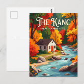 Kancamagus Highway USA Postkarte (Vorne/Hinten)