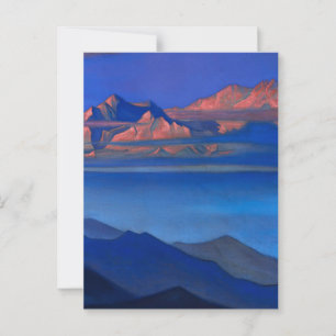 "Kanchenjunga" von Nicholas Roerick Postkarte