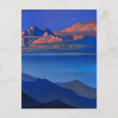 "Kanchenjunga" von Nicholas Roerick Postkarte (Vorderseite)