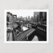 Kanda River: Ochanomizu, Tokio Postkarte (Vorderseite)