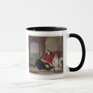 Kandahar-Dame des Ranges, verlobt beim Rauchen, Tasse
