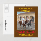 KANDELARIA FESTIVAL POSTKARTE (Vorne/Hinten)