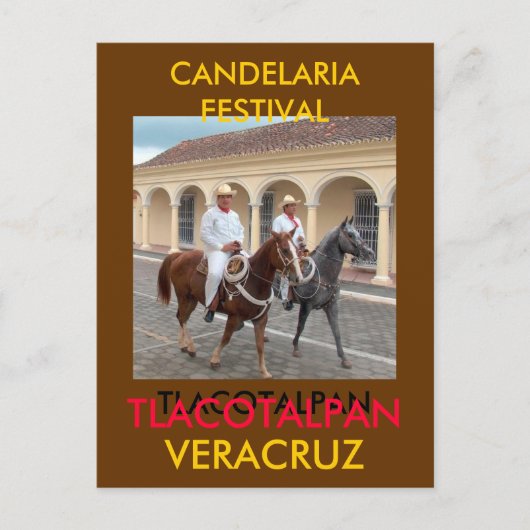 KANDELARIA FESTIVAL POSTKARTE (Vorderseite)