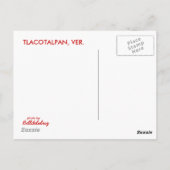 KANDELARIA FESTIVAL POSTKARTE (Rückseite)