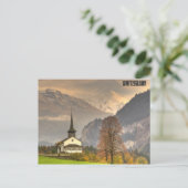 Kandergrund Schweiz Kirche Santa Maria delle Grazi Postkarte (Stehend Vorderseite)