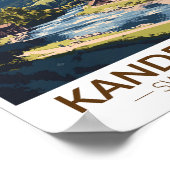 Kandersteg Schweiz Kinderspielplatz Val Grande Poster (Ecke)