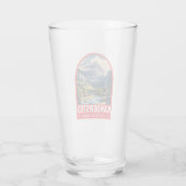 Kandersteg Schweiz Reisen Glas (Rückseite)