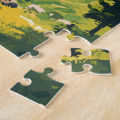 Kandersteg Schweiz Reisen Vintag Puzzle (Seite)