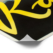 Kandersteg, Schweiz, Ski Travel Poster (Ecke)