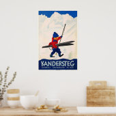 Kandersteg Schweizer Alpen Suisse Berge Schweiz Poster (Küche)