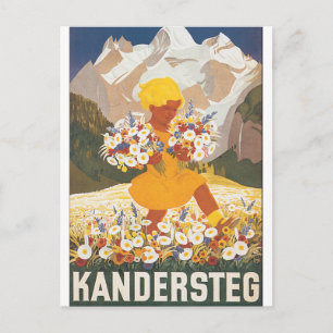 Kandersteg Switzerland Postkarte