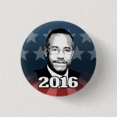 KANDIDAT 2016 BENS CARSON BUTTON (Vorderseite)