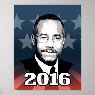 KANDIDAT 2016 BENS CARSON POSTER
