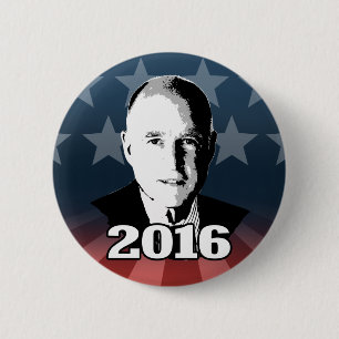 Kandidat 2016 JERRY BROWN Button