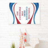 Kandidat für die Präsidentschaftswahl 2024 Banner (InSitu)