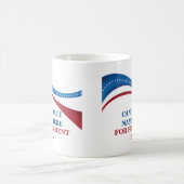 Kandidat für die Präsidentschaftswahl 2024 Kaffeetasse (Mittel)
