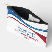 Kandidat für die Präsidentschaftswahl 2024 Zubehörtasche (Offen)