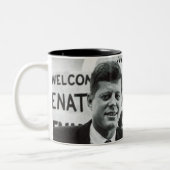 Kandidat Kennedy Zweifarbige Tasse (Links)