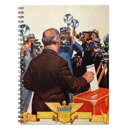 Kandidatenabstimmung Notizblock (Vorderseite)