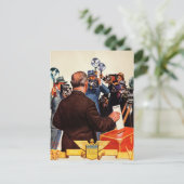 Kandidatenabstimmung Postkarte (Stehend Vorderseite)