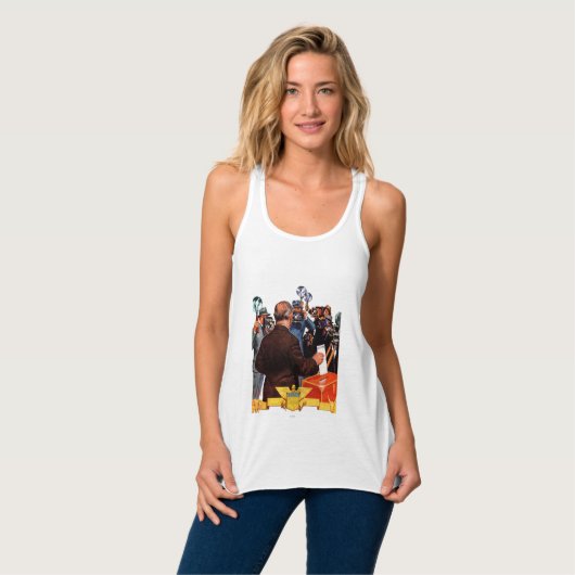 Kandidatenabstimmung Tank Top (Vorderseite Vollansicht)