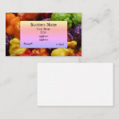 Kandierte Popcorn-Visitenkarte Visitenkarte (Vorne/Hinten)