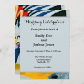 Kandinski Impression III Konzert Abstrakte Malerei Einladung (Vorne/Hinten)