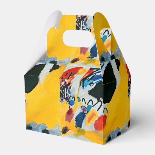 Kandinski Impression III Konzert Abstrakte Malerei Geschenkschachtel (Rückseite)